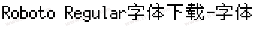 Roboto Regular字体下载字体转换